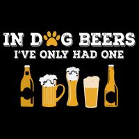 In Dog Beers I've Only Had One Funny ETOH 16 in Basic Backpack