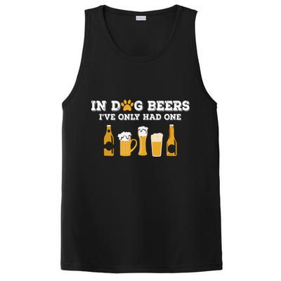 In Dog Beers I've Only Had One Funny ETOH PosiCharge Competitor Tank