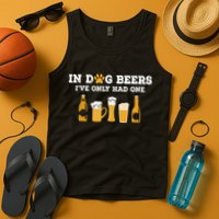 In Dog Beers I've Only Had One Funny ETOH Tank Top