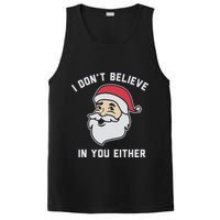I Don't Believe In You Either Santa Claus PosiCharge Competitor Tank