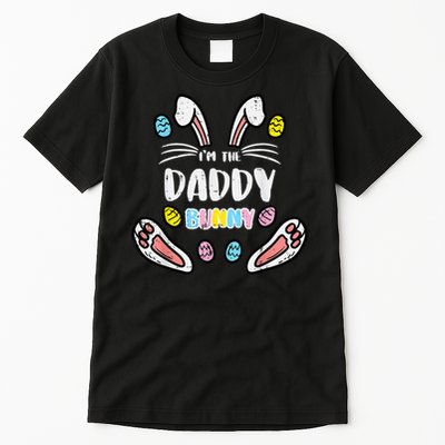 Im Daddy Bunny Rabbit Easter Family Matching Dad Papa Tall T-Shirt