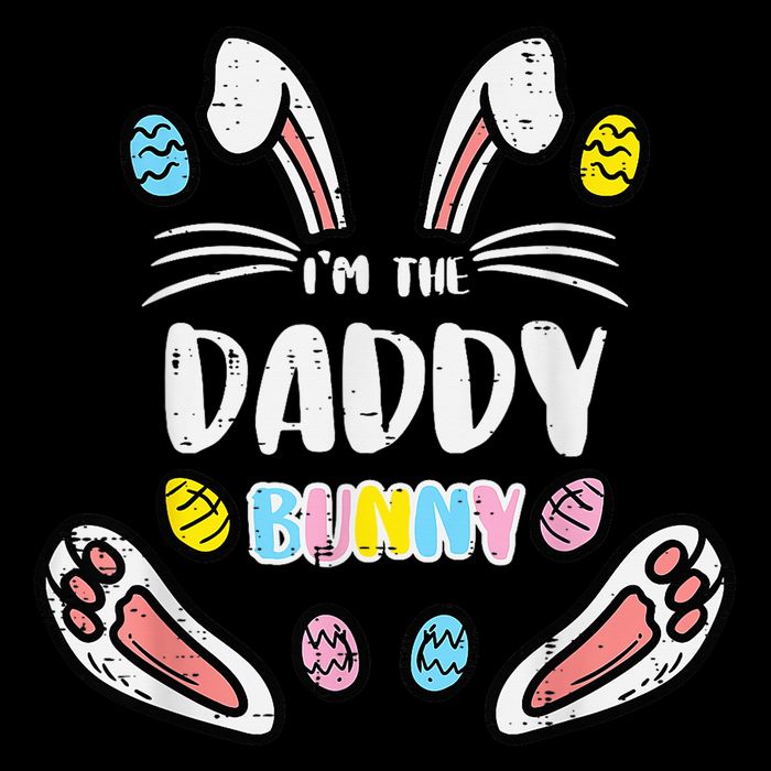 Im Daddy Bunny Rabbit Easter Family Matching Dad Papa Visor