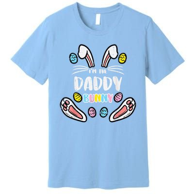 Im Daddy Bunny Rabbit Easter Family Matching Dad Papa Premium T-Shirt