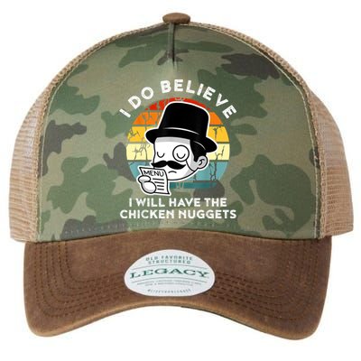 I Do Believe I Will Have The Chicken Nuggets Shirt Nugget Legacy Tie Dye Trucker Hat