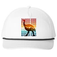 I'm Da Biggest Bird Meme For Bird Funny Retro Vintage Sunset Snapback Five-Panel Rope Hat