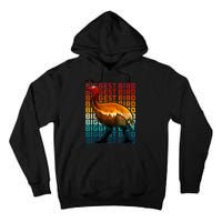 I'm Da Biggest Bird Meme For Bird Funny Retro Vintage Sunset Tall Hoodie