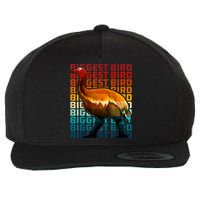 I'm Da Biggest Bird Meme For Bird Funny Retro Vintage Sunset Wool Snapback Cap