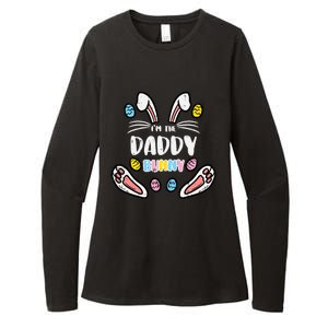 Im Daddy Bunny Rabbit Easter Family Matching Dad Papa Gift Womens CVC Long Sleeve Shirt