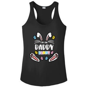 Im Daddy Bunny Rabbit Easter Family Matching Dad Papa Gift Ladies PosiCharge Competitor Racerback Tank