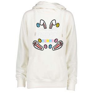 Im Daddy Bunny Rabbit Easter Family Matching Dad Papa Gift Womens Funnel Neck Pullover Hood