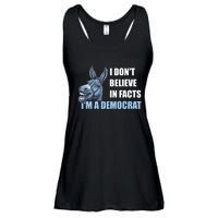 I DonT Believe In Facts IM A Democrat Ladies Essential Flowy Tank