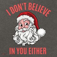 I Dont Believe In You Either Cotton Canvas Backpack