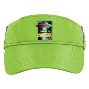 I Don't Believe In Humans UFO Adult Drive Performance Visor