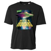 I Don't Believe In Humans UFO Cooling Performance Crew T-Shirt