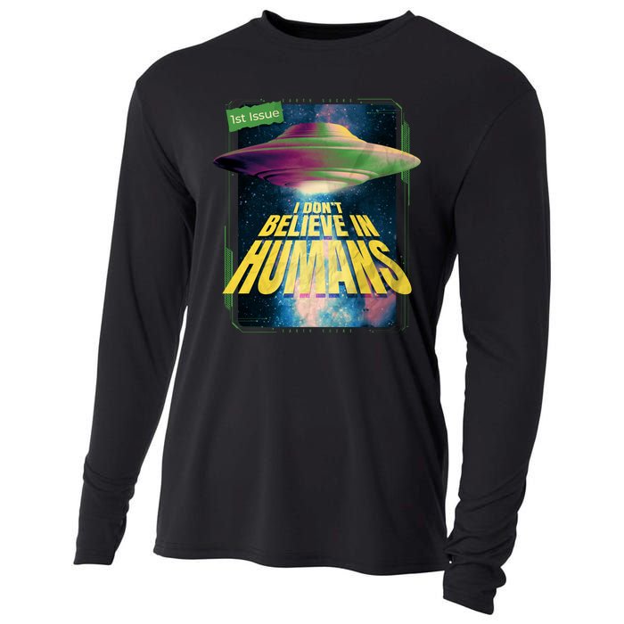 I Don't Believe In Humans UFO Cooling Performance Long Sleeve Crew