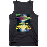 I Don't Believe In Humans UFO Tank Top