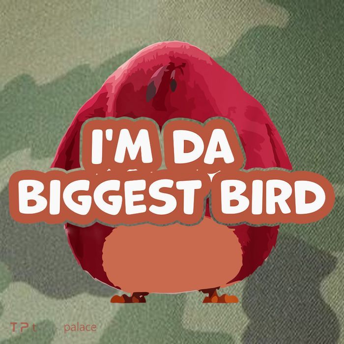 I'm Da Biggest Bird , I'm The Biggest Bird Meme Legacy Tie Dye Trucker Hat