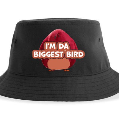 I'm Da Biggest Bird , I'm The Biggest Bird Meme Sustainable Bucket Hat