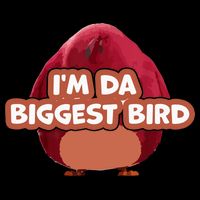 I'm Da Biggest Bird , I'm The Biggest Bird Meme Cooling Performance Long Sleeve Crew
