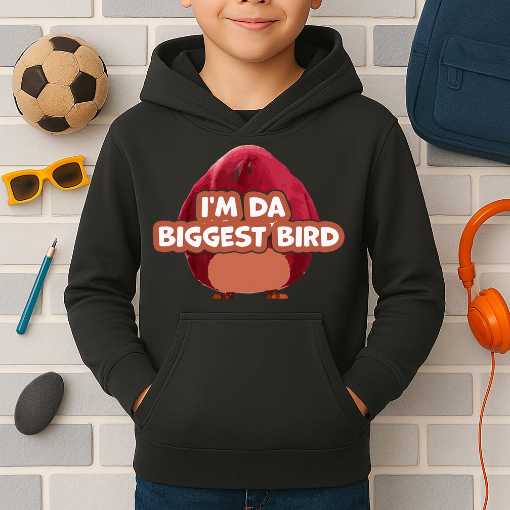 I'm Da Biggest Bird , I'm The Biggest Bird Meme Kids Hoodie