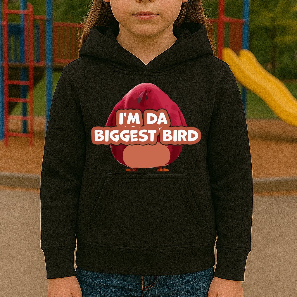I'm Da Biggest Bird , I'm The Biggest Bird Meme Kids Hoodie