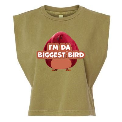 I'm Da Biggest Bird , I'm The Biggest Bird Meme Garment-Dyed Women's Muscle Tee