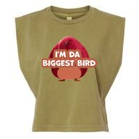I'm Da Biggest Bird , I'm The Biggest Bird Meme Garment-Dyed Women's Muscle Tee