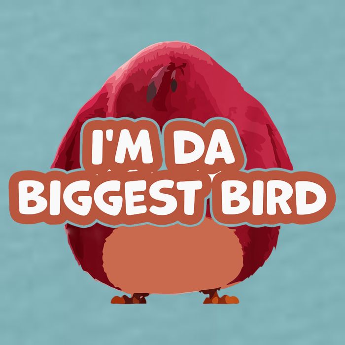 I'm Da Biggest Bird , I'm The Biggest Bird Meme Sueded Cloud Jersey T-Shirt