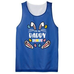 Im Daddy Bunny Rabbit Easter Family Matching Dad Papa Funny Gift Mesh Reversible Basketball Jersey Tank