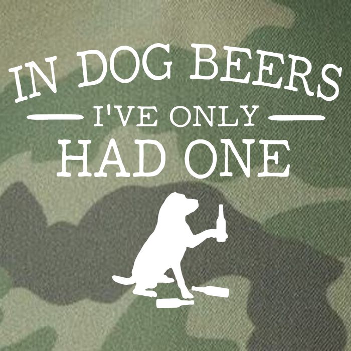 In Dog Beers I've Only Had One Legacy Tie Dye Trucker Hat