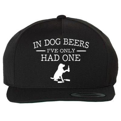 In Dog Beers I've Only Had One Wool Snapback Cap