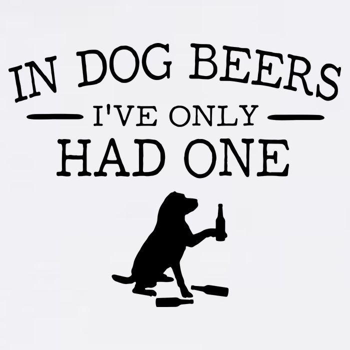 In Dog Beers I've Only Had One Garment-Dyed Sweatshirt