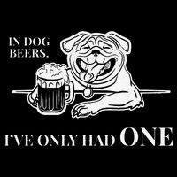 In Dog Beers Ive Only Had One Funny Drinking Bucket Hat