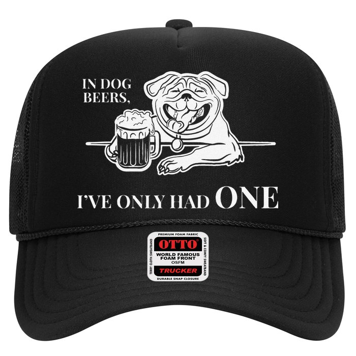 In Dog Beers Ive Only Had One Funny Drinking Hat