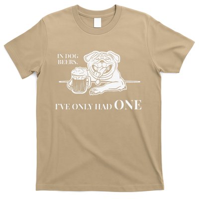In Dog Beers Ive Only Had One Funny Drinking T-Shirt