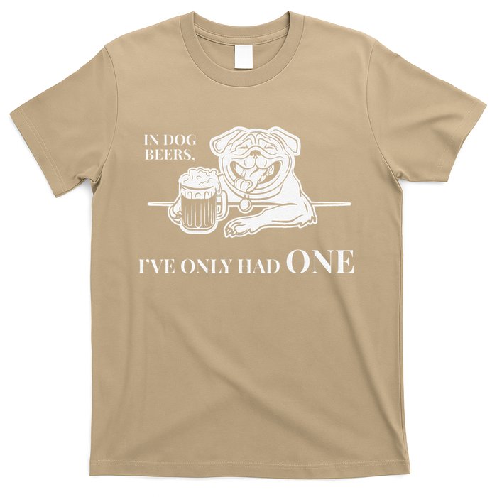 In Dog Beers Ive Only Had One Funny Drinking T-Shirt