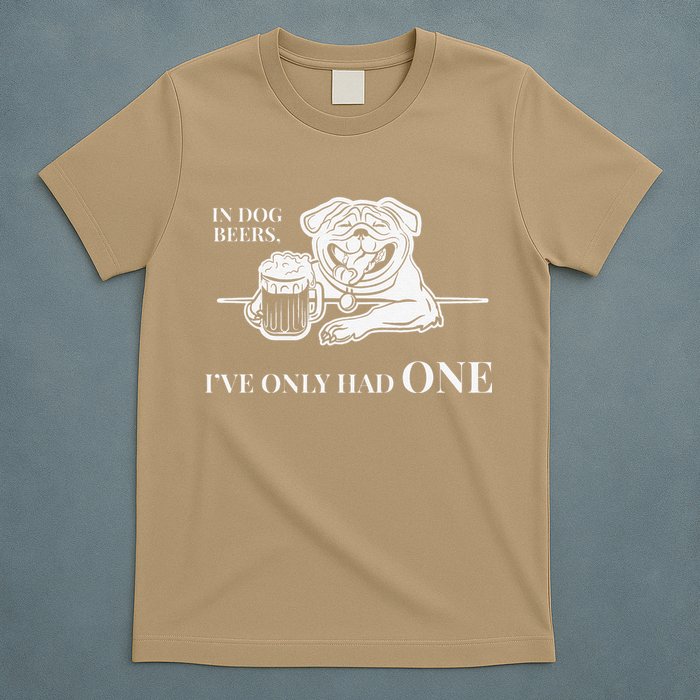 In Dog Beers Ive Only Had One Funny Drinking T-Shirt