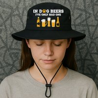 In Dog Beers I've Only Had One Funny ETOH Tee Bucket Hat