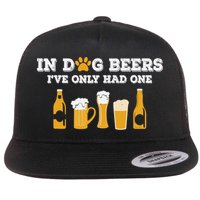 In Dog Beers I've Only Had One Funny ETOH Tee Flatbill Hat
