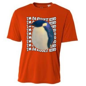 I'm Da Biggest Bird Meme For Bird Lovers Meme Enthusiasts Cooling Performance Crew T-Shirt