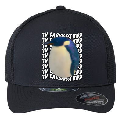 I'm Da Biggest Bird Meme For Bird Lovers Meme Enthusiasts Flexfit Unipanel Trucker Cap
