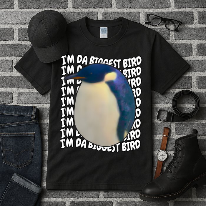 I'm Da Biggest Bird Meme For Bird Lovers Meme Enthusiasts Tall T-Shirt