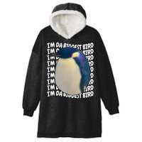 I'm Da Biggest Bird Meme For Bird Lovers Meme Enthusiasts Hooded Wearable Blanket