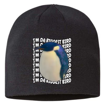 I'm Da Biggest Bird Meme For Bird Lovers Meme Enthusiasts Sustainable Beanie