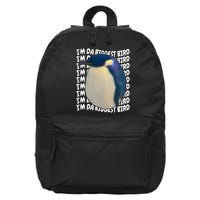 I'm Da Biggest Bird Meme For Bird Lovers Meme Enthusiasts 16 in Basic Backpack