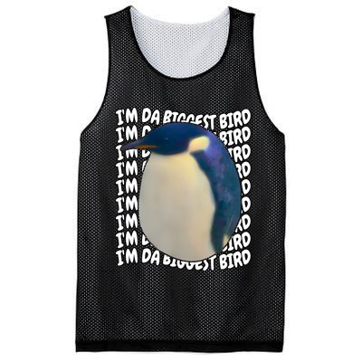 I'm Da Biggest Bird Meme For Bird Lovers Meme Enthusiasts Mesh Reversible Basketball Jersey Tank