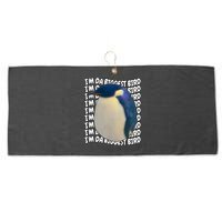 I'm Da Biggest Bird Meme For Bird Lovers Meme Enthusiasts Large Microfiber Waffle Golf Towel