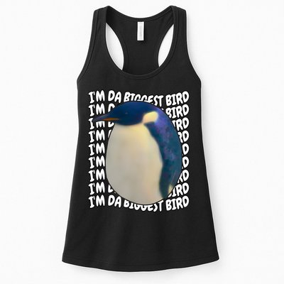 I'm Da Biggest Bird Meme For Bird Lovers Meme Enthusiasts Womens Tank Top
