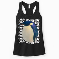 I'm Da Biggest Bird Meme For Bird Lovers Meme Enthusiasts Womens Tank Top