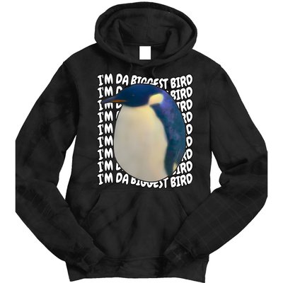 I'm Da Biggest Bird Meme For Bird Lovers Meme Enthusiasts Tie Dye Hoodie